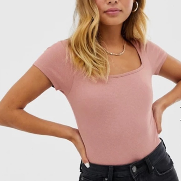 ASOS Body Suit in Pink - Picture 1 of 3